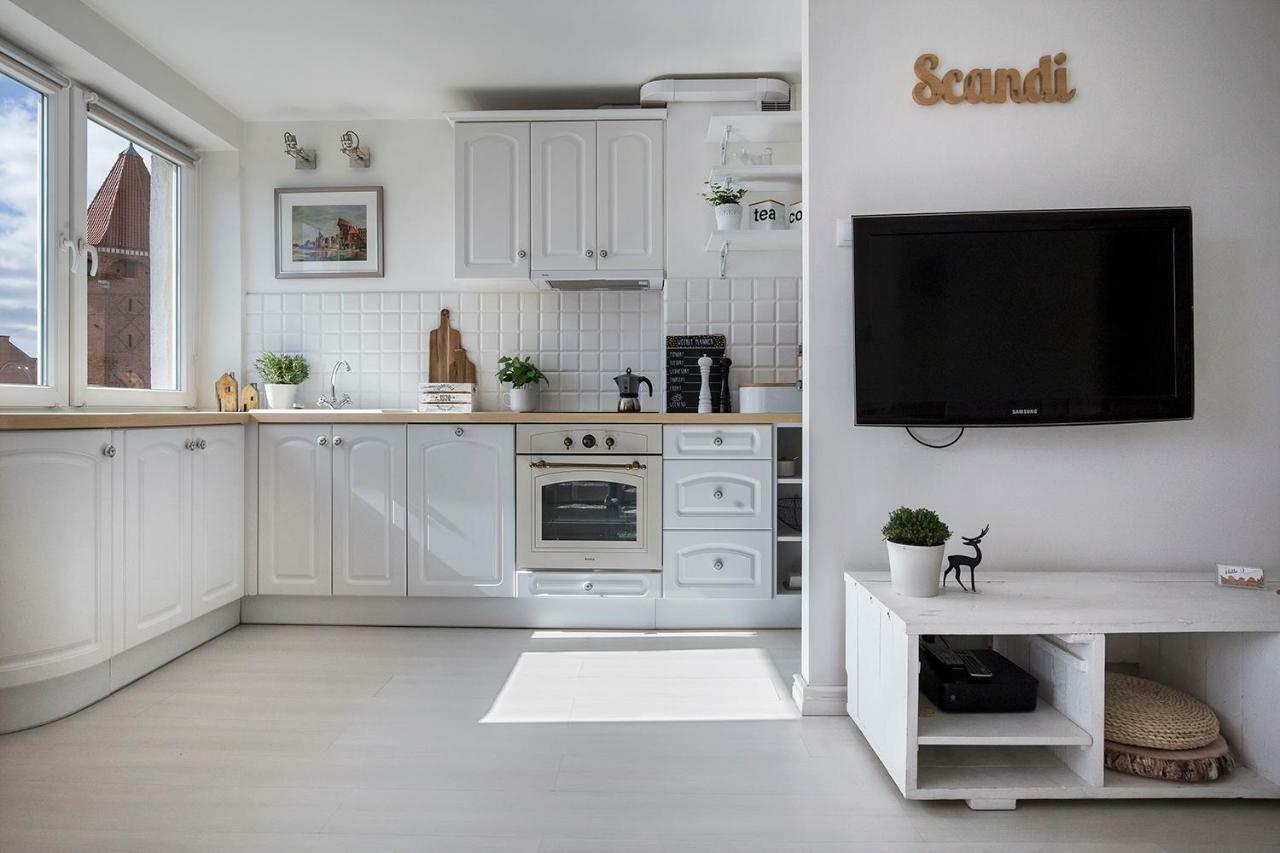 Scandi Old Town Apartment Gdańsk Kültér fotó
